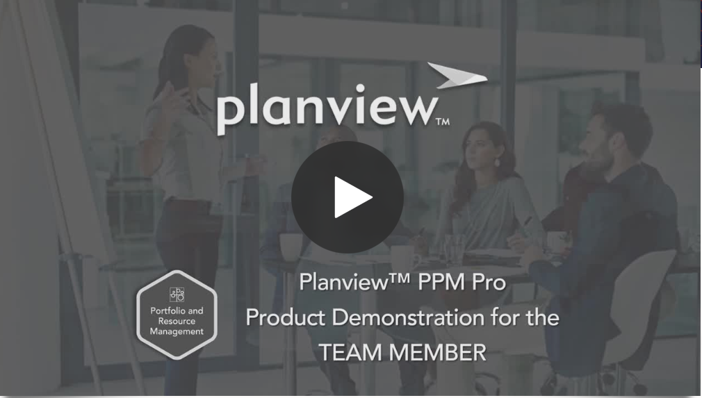 Demo - PPM Pro for the Team Member